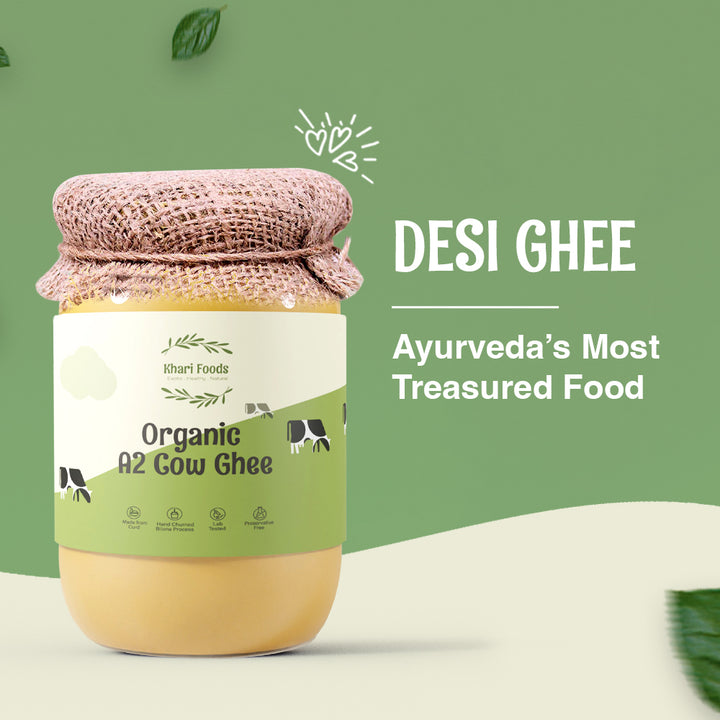 Pure A2 Desi Cow Ghee - Traditional Bilona Hand Churned