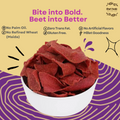 Beetroot Chips 50g - Peri Peri Flavour, No Palm Oil, No Maida