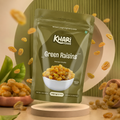 Premium Dried Seedless Green Raisins