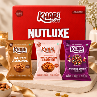 Nutfluxe Edition Dry Fruits Gift Box - Healthy Diwali Gift Set 300g