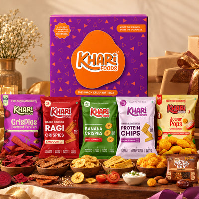 Snack Crush Gift Box | Rakhi Gift Pack | Protein Rich Healthy Snacks