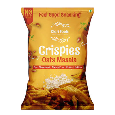 Healthy Oats Chips - Masala Flavour, No Palm Oil