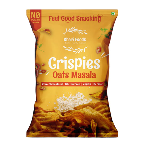 Healthy Oats Chips - Masala Flavour, No Palm Oil