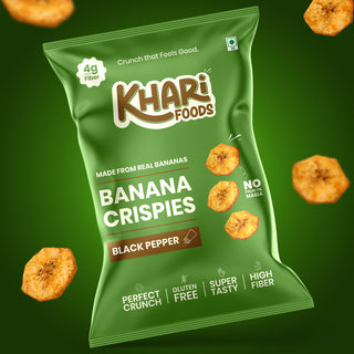 Banana Chips Black Pepper – Crunchy & Wholesome Snack