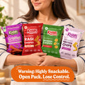 Snack Crush Gift Box | Rakhi Gift Pack | Protein Rich Healthy Snacks